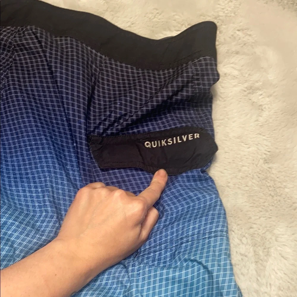 Quiksilver Blue Board Shorts for Swim